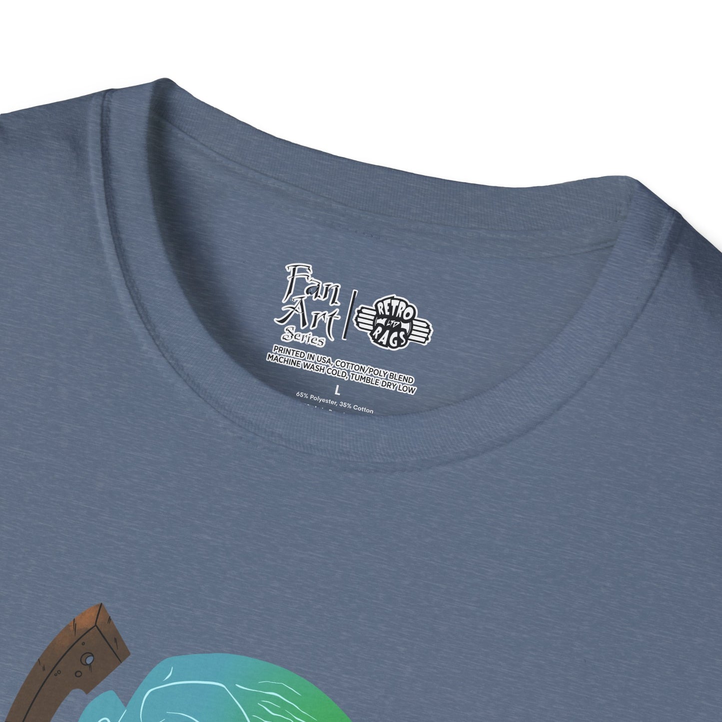 Toy Culprits Blue & Green Ghost | Mythic Legions | Fan Art | Soft T-Shirt