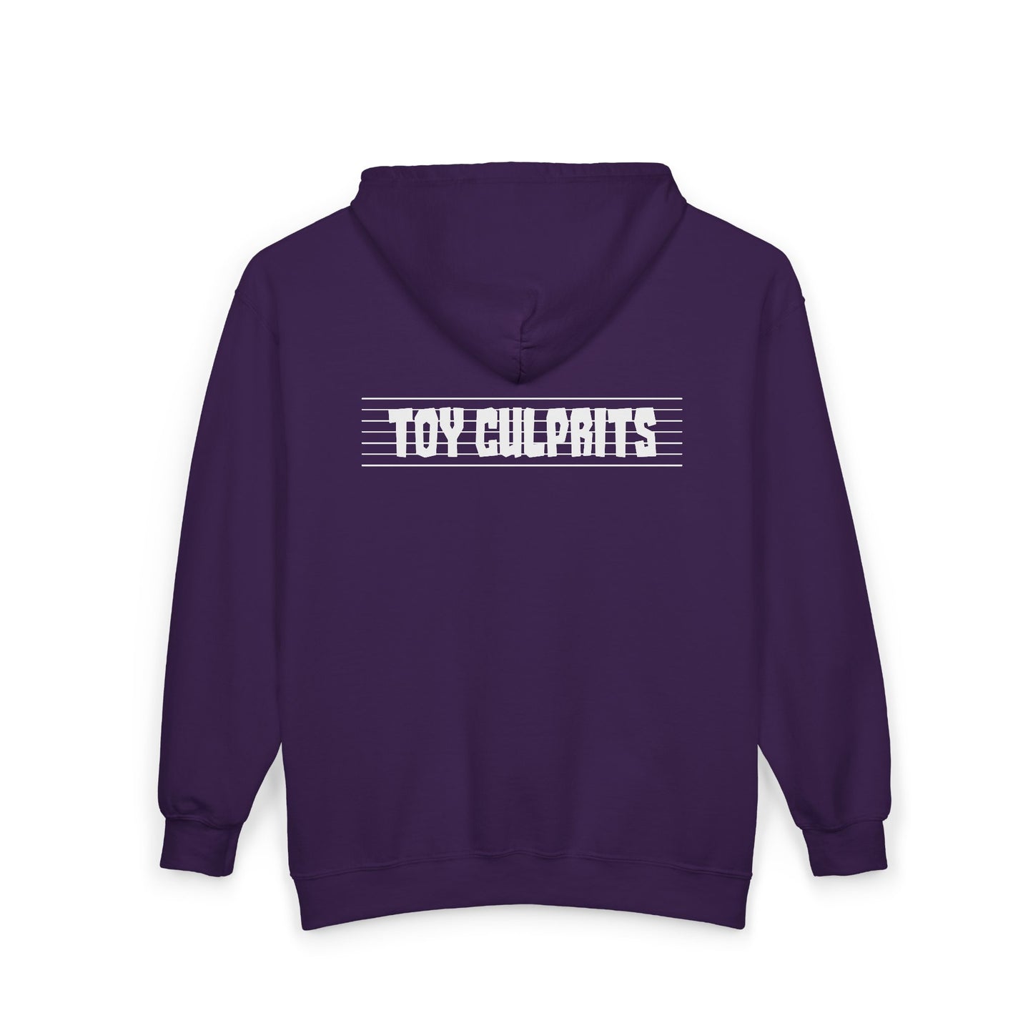 Toy Culprits White Logo | Mythic Legions | Fan Art | Full Zip Hoodie
