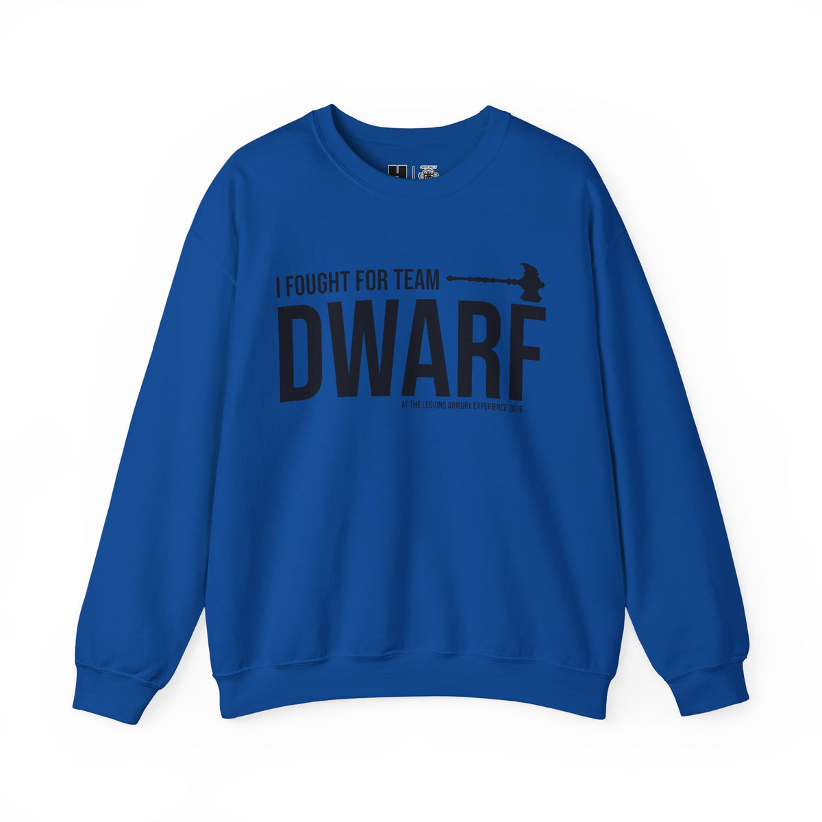 Team Dwarf Legions Con 2026 (Black Logo) | Mythic Legions | Sweatshirt