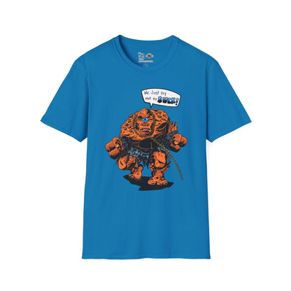 CB's Birthday Brontus | Mythic Legions | Fan Art | Soft T-Shirt
