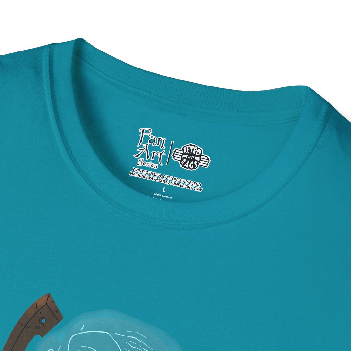 Toy Culprits Blue Ghost | Mythic Legions | Fan Art | Soft T-Shirt