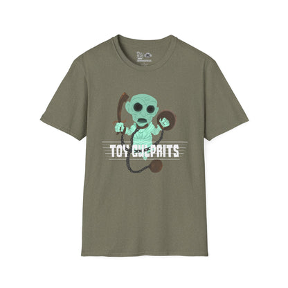 Toy Culprits Green Ghost | Mythic Legions | Fan Art | Soft T-Shirt