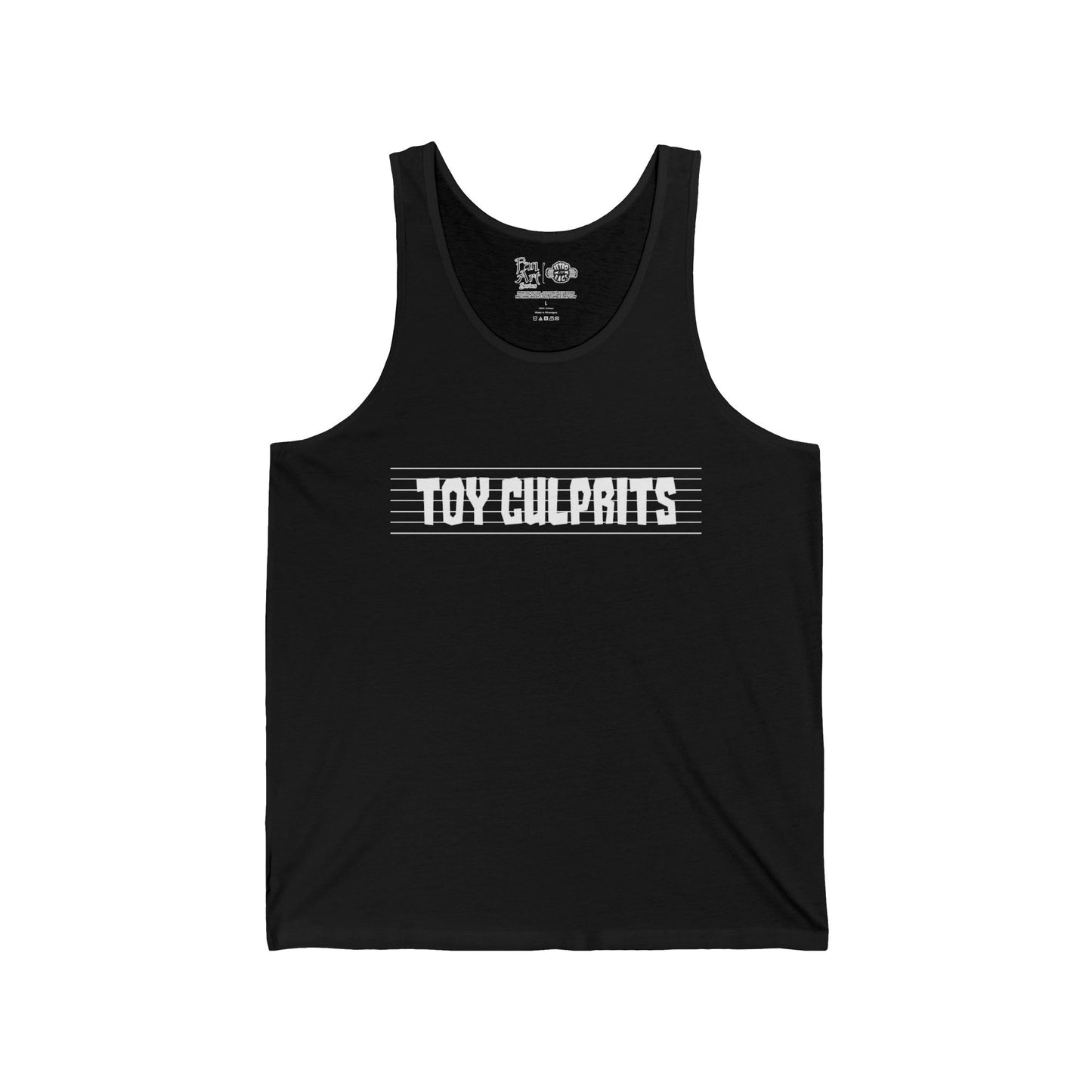 Toy Culprits White Logo | Mythic Legions | Fan Art | Tank Top