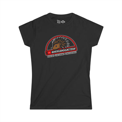 Hedgehog Action Logo | Mythic Legions | Fan Art | Women's T-Shirt