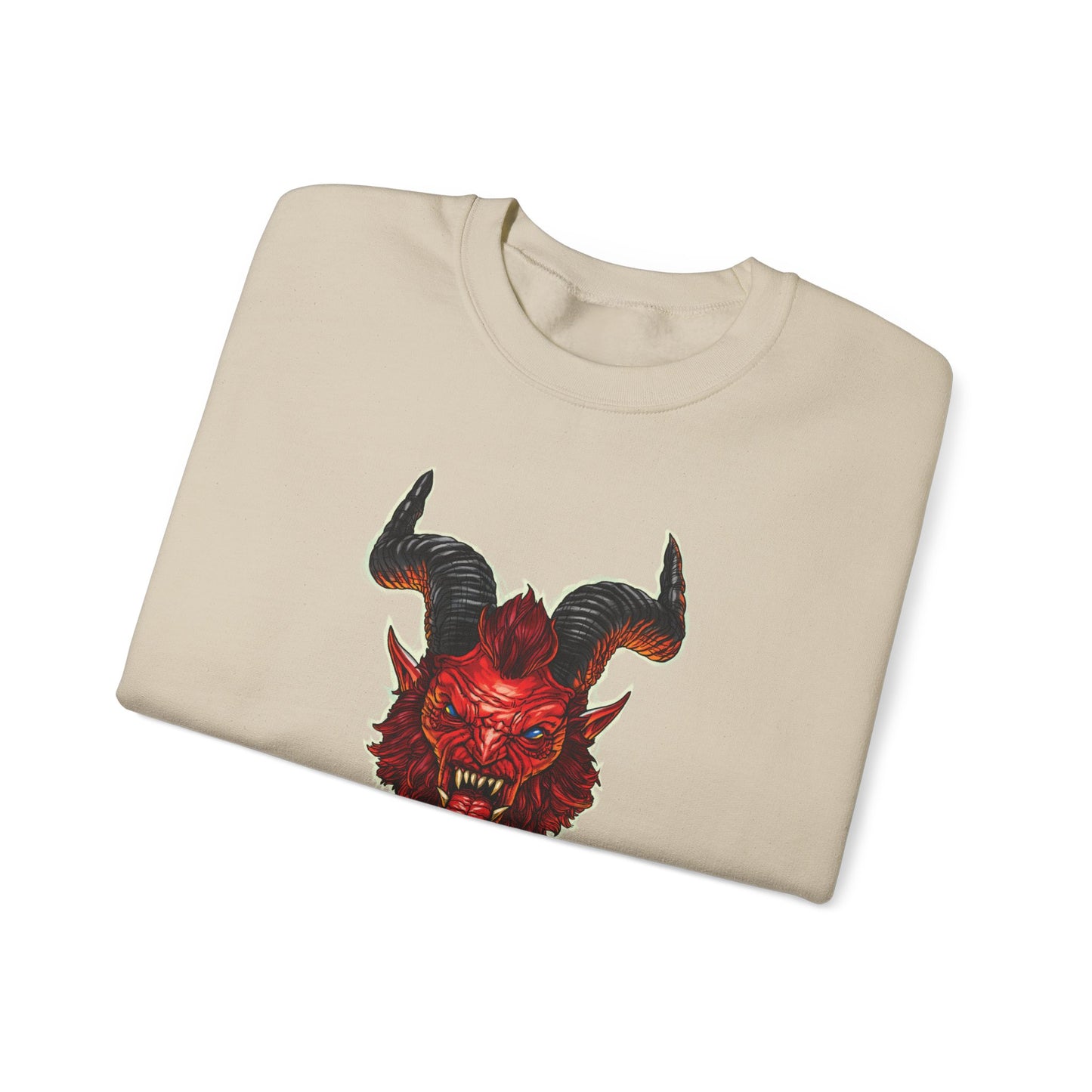 Krampus v2 Red | Figura Obscura | Sweatshirt