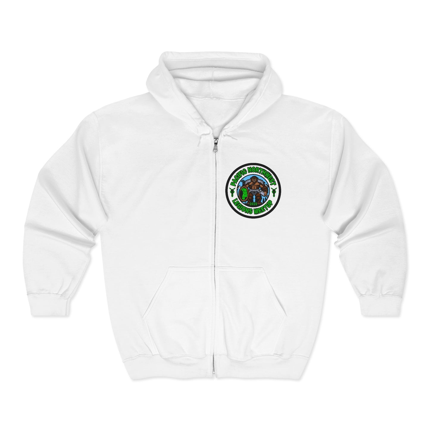 Pacific Northwest Meetup 2026 | Mythic Legions | Fan Art | Full Zip Hoodie