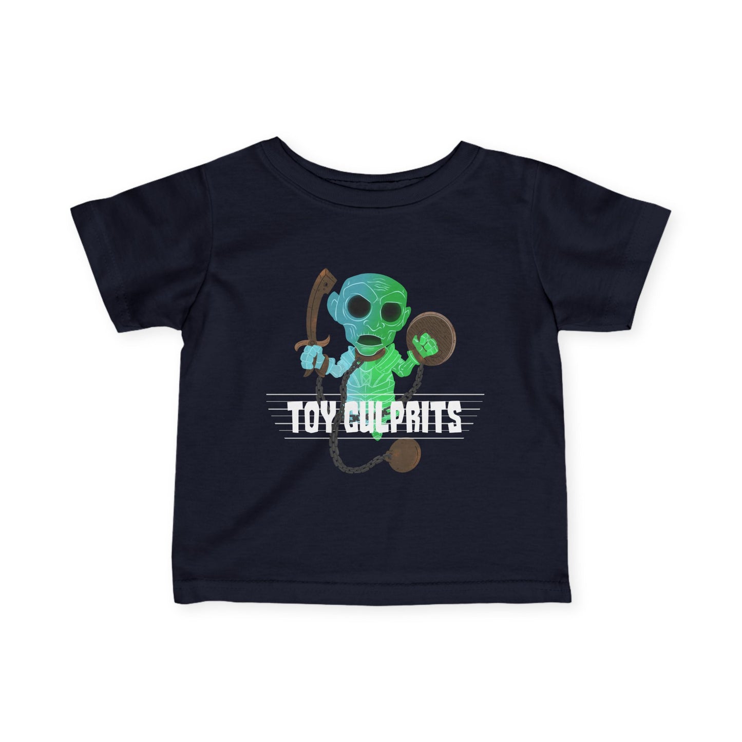 Toy Culprits Blue & Green Ghost | Mythic Legions | Fan Art | Infant T-Shirt