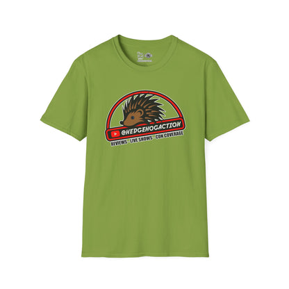 Hedgehog Action Logo | Mythic Legions | Fan Art | Soft T-Shirt