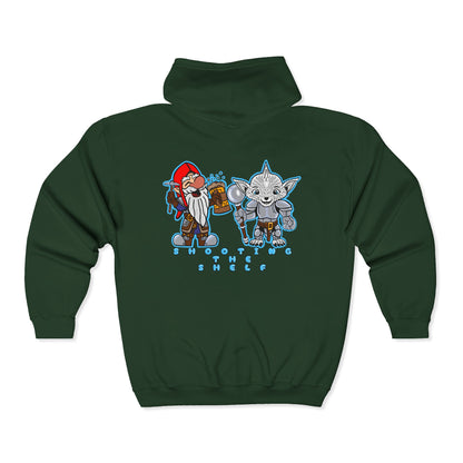 Shooting the Shelf | Mythic Legions | Fan Art | Full Zip Hoodie