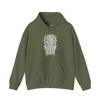 4H Metal Logo White | Mythic Legions | Pullover Hooodie
