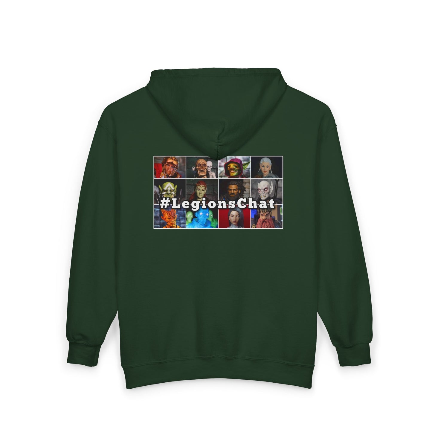 LegionsChat | Mythic Legions | Fan Art | Full Zip Hoodie
