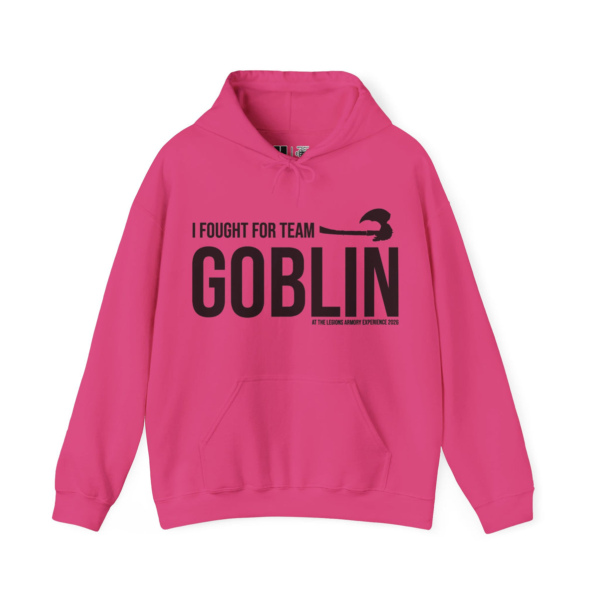 Team Goblin Legions Con 2026 (Black Logo) | Mythic Legions | Pullover Hooodie