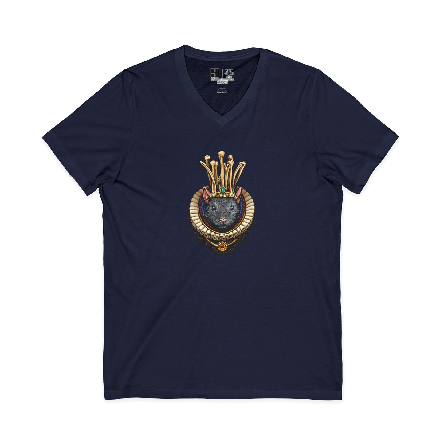 Mouse King | Figura Obscura | V-Neck T-Shirt