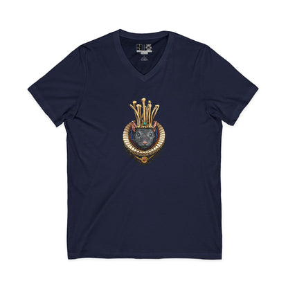 Mouse King | Figura Obscura | V-Neck T-Shirt