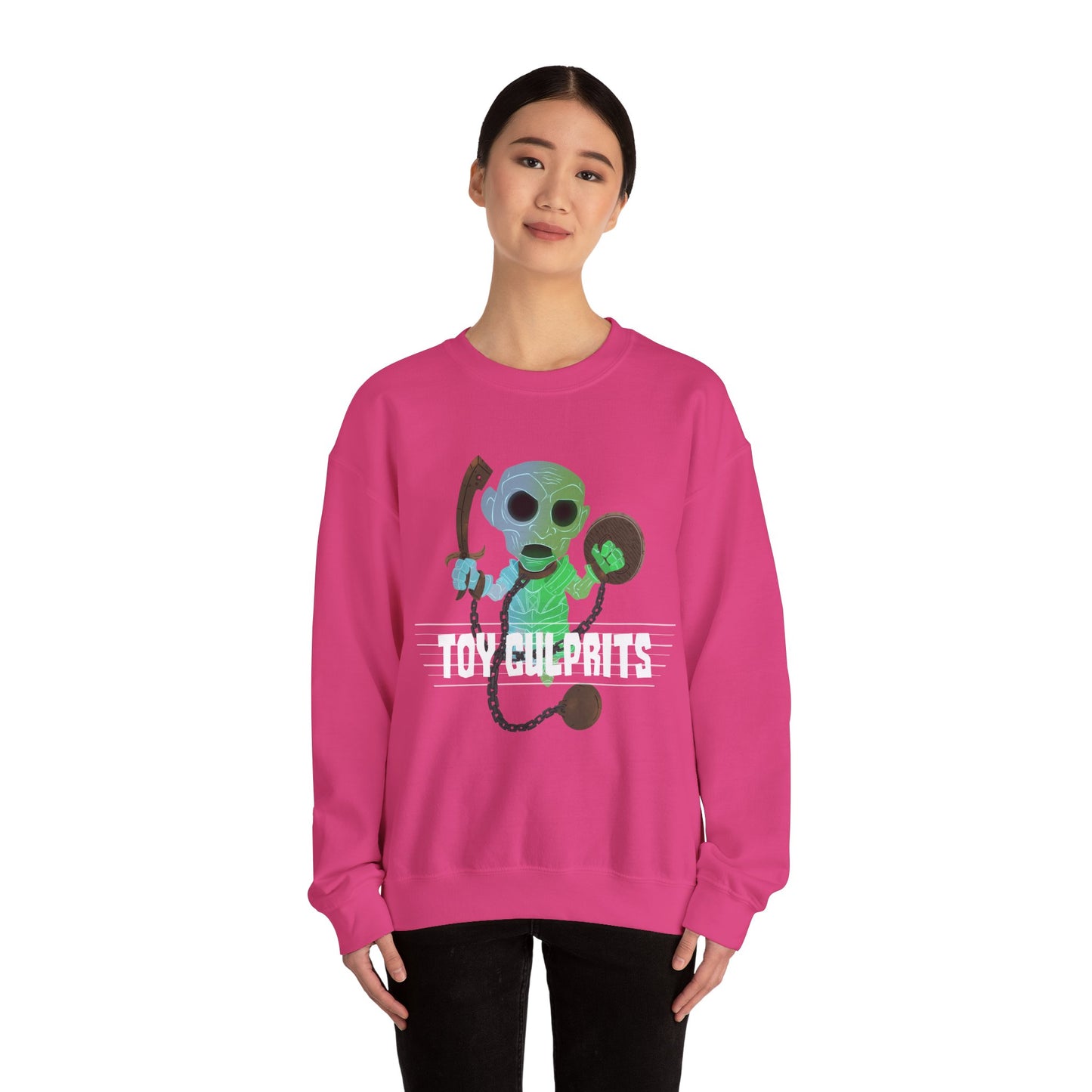 Toy Culprits Blue & Green Ghost | Mythic Legions | Fan Art | Sweatshirt