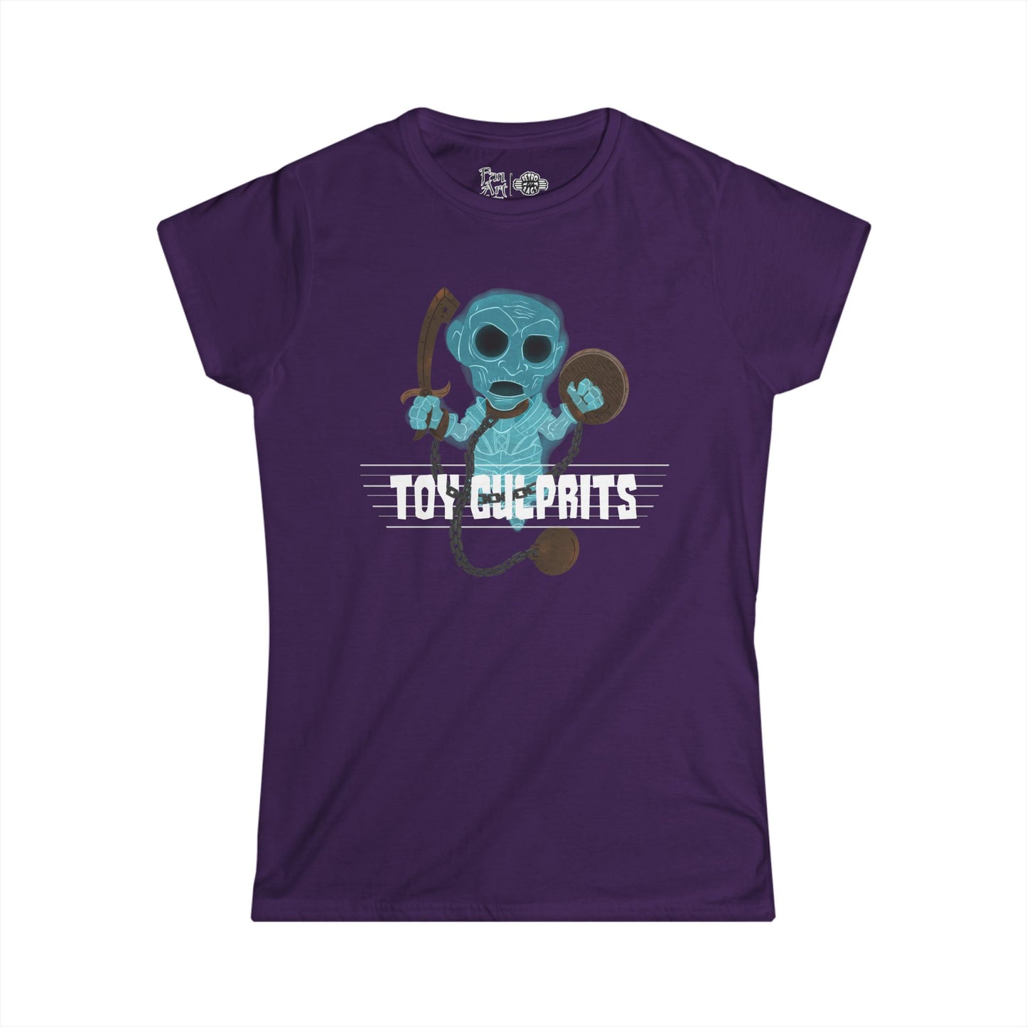 Toy Culprits Blue Ghost | Mythic Legions | Fan Art | Women's T-Shirt