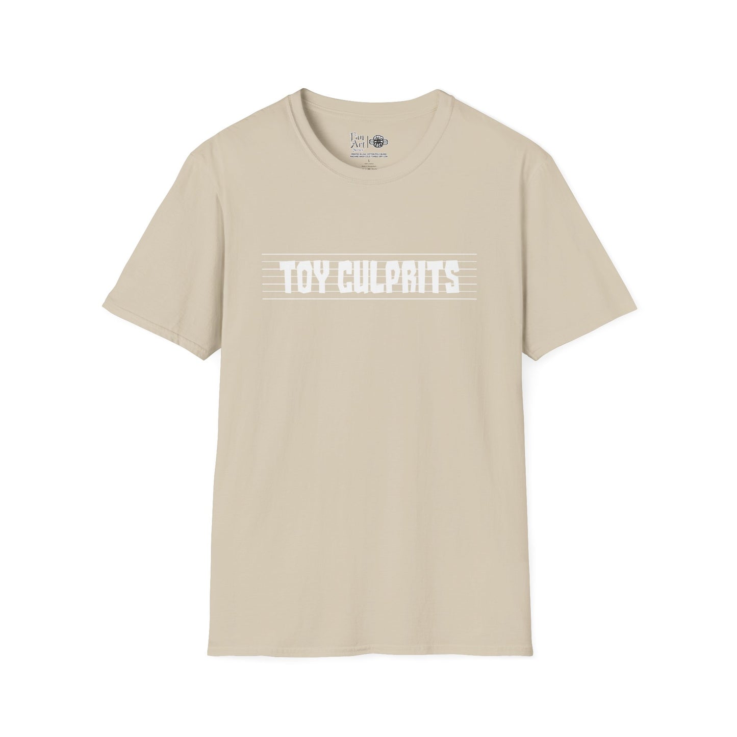 Toy Culprits White Logo | Mythic Legions | Fan Art | Soft T-Shirt