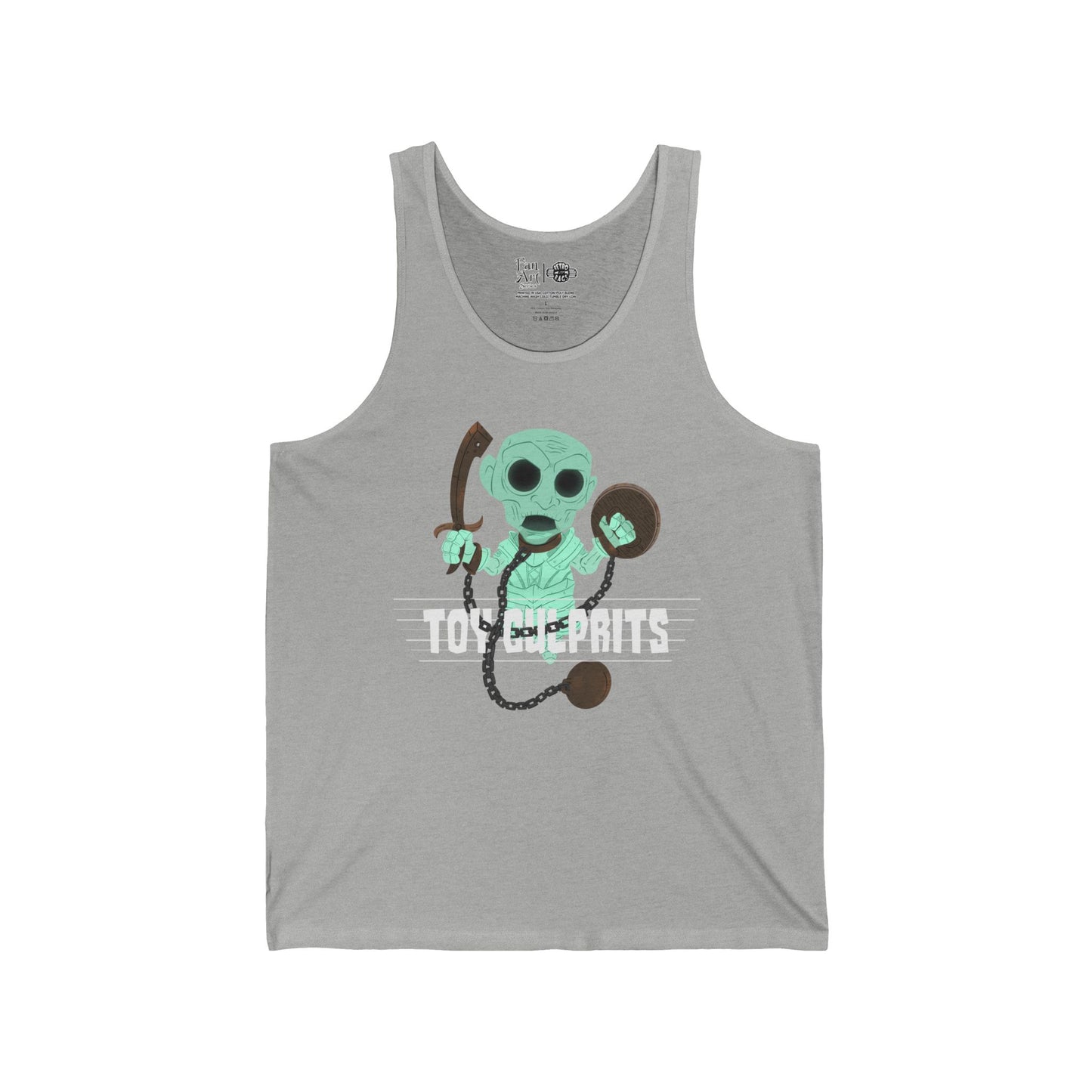 Toy Culprits Green Ghost | Mythic Legions | Fan Art | Tank Top