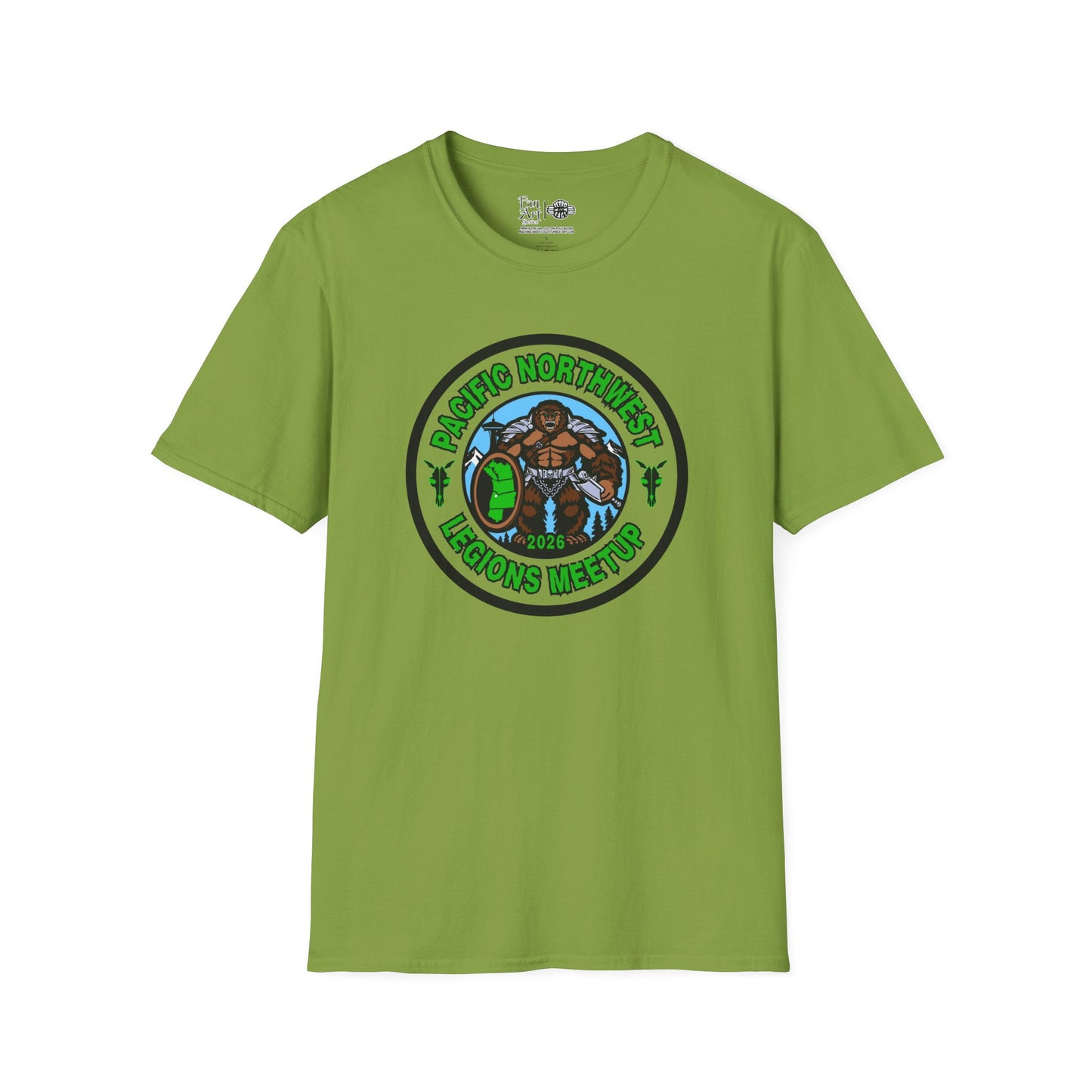 Pacific Northwest Meetup 2026 | Mythic Legions | Fan Art | Soft T-Shirt