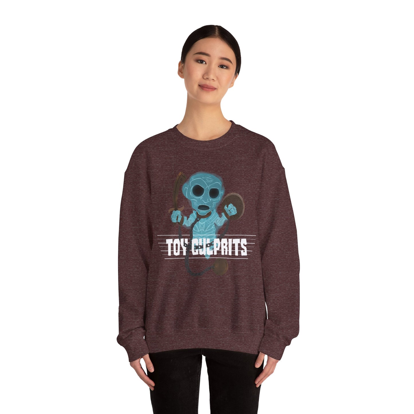 Toy Culprits Blue Ghost | Mythic Legions | Fan Art | Sweatshirt