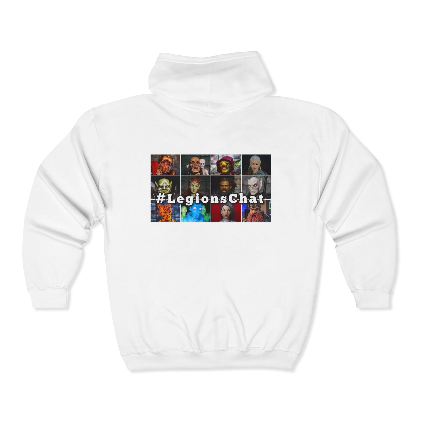 LegionsChat | Mythic Legions | Fan Art | Full Zip Hoodie