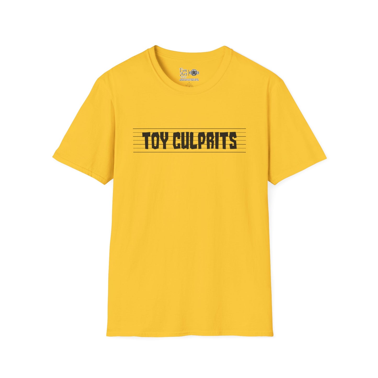 Toy Culprits Black Logo | Mythic Legions | Fan Art | Soft T-Shirt