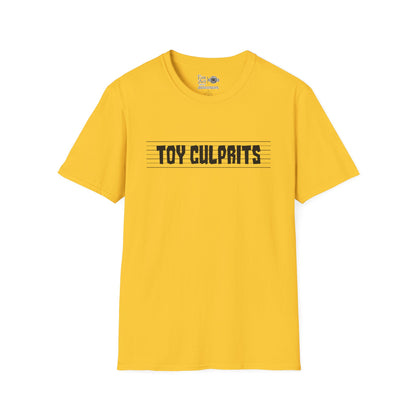 Toy Culprits Black Logo | Mythic Legions | Fan Art | Soft T-Shirt