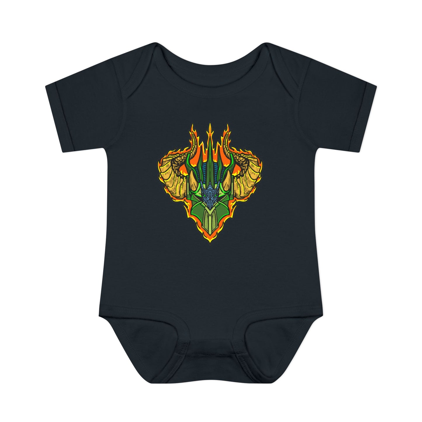 Sir Benegarr | Mythic Legions | Fan Art | Baby Bodysuit
