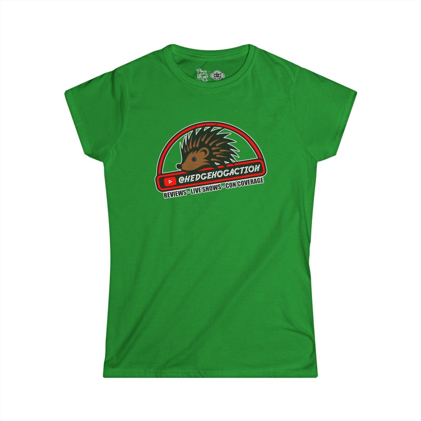 Hedgehog Action Logo | Mythic Legions | Fan Art | Women's T-Shirt
