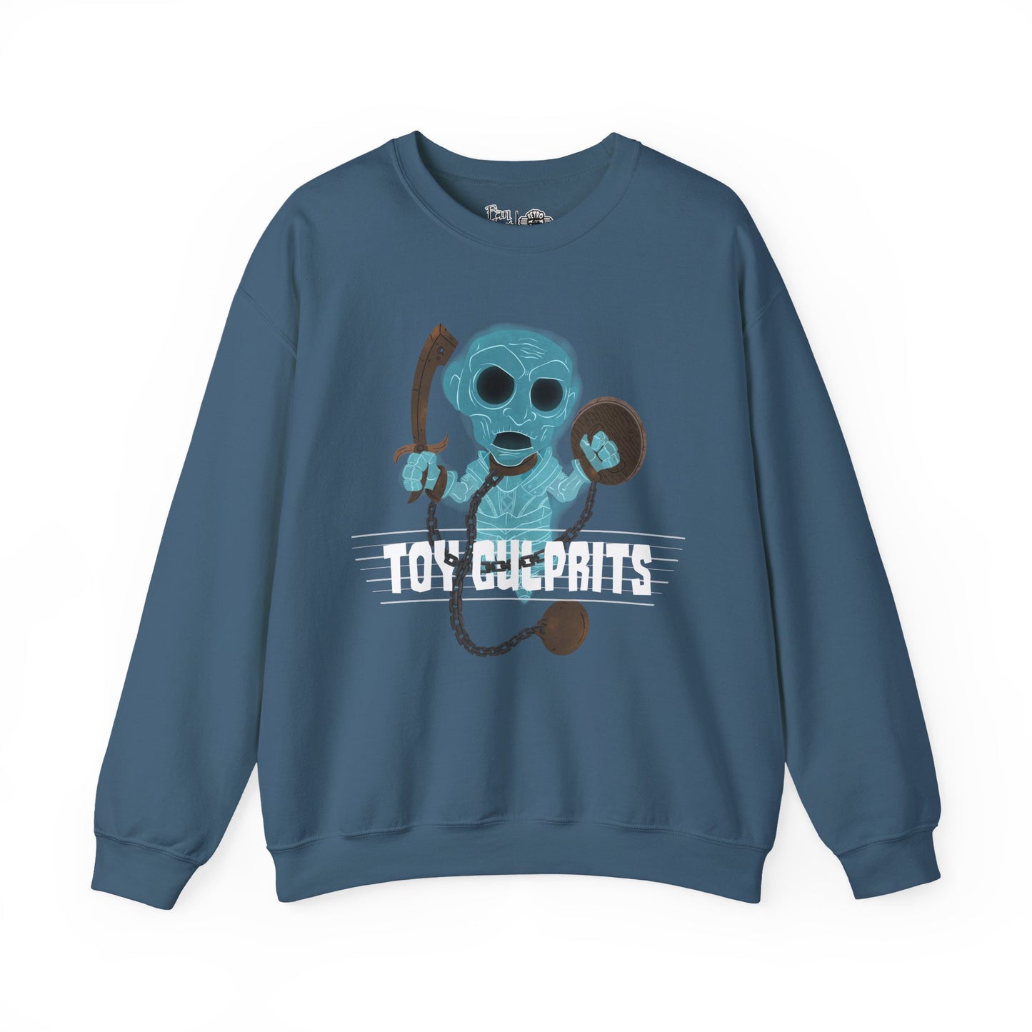 Toy Culprits Blue Ghost | Mythic Legions | Fan Art | Sweatshirt