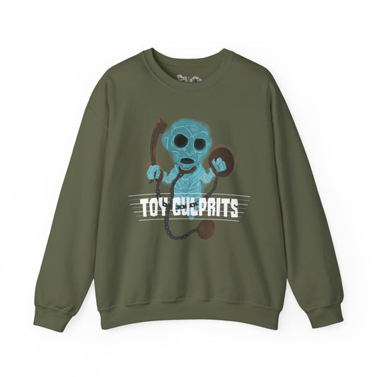 Toy Culprits Blue Ghost | Mythic Legions | Fan Art | Sweatshirt