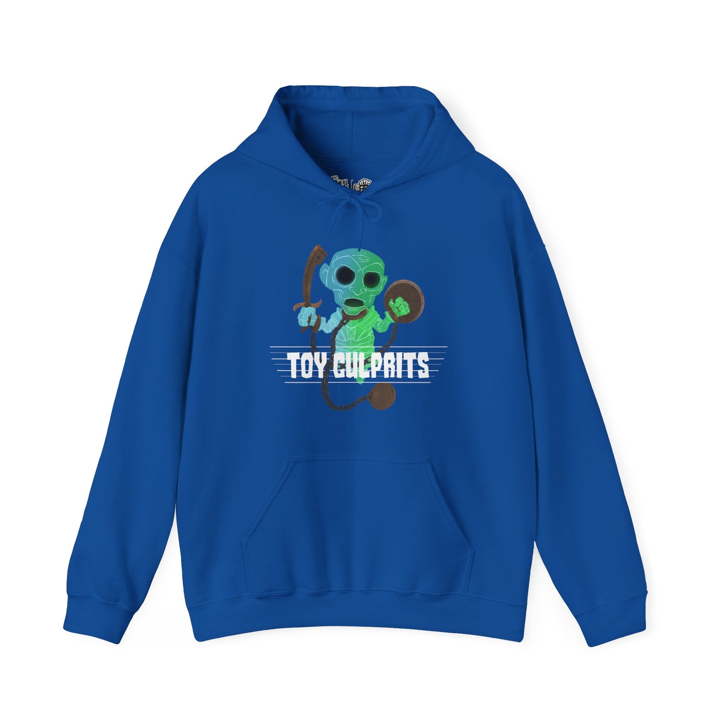 Toy Culprits Blue & Green Ghost | Mythic Legions | Fan Art | Pullover Hoodie
