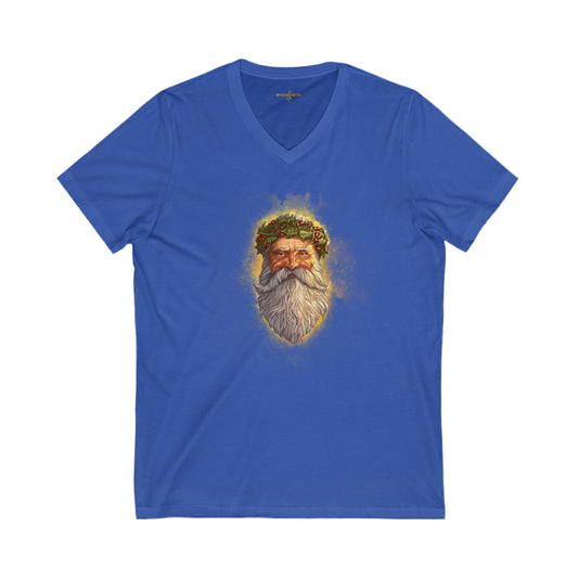 Father Christmas v2 | Figura Obscura | V-Neck T-Shirt