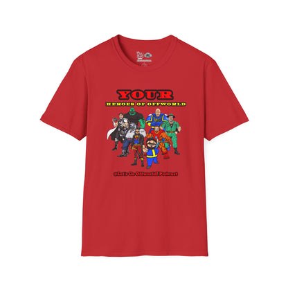 Heroes of Offworld | Mythic Legions | Fan Art | Soft T-Shirt
