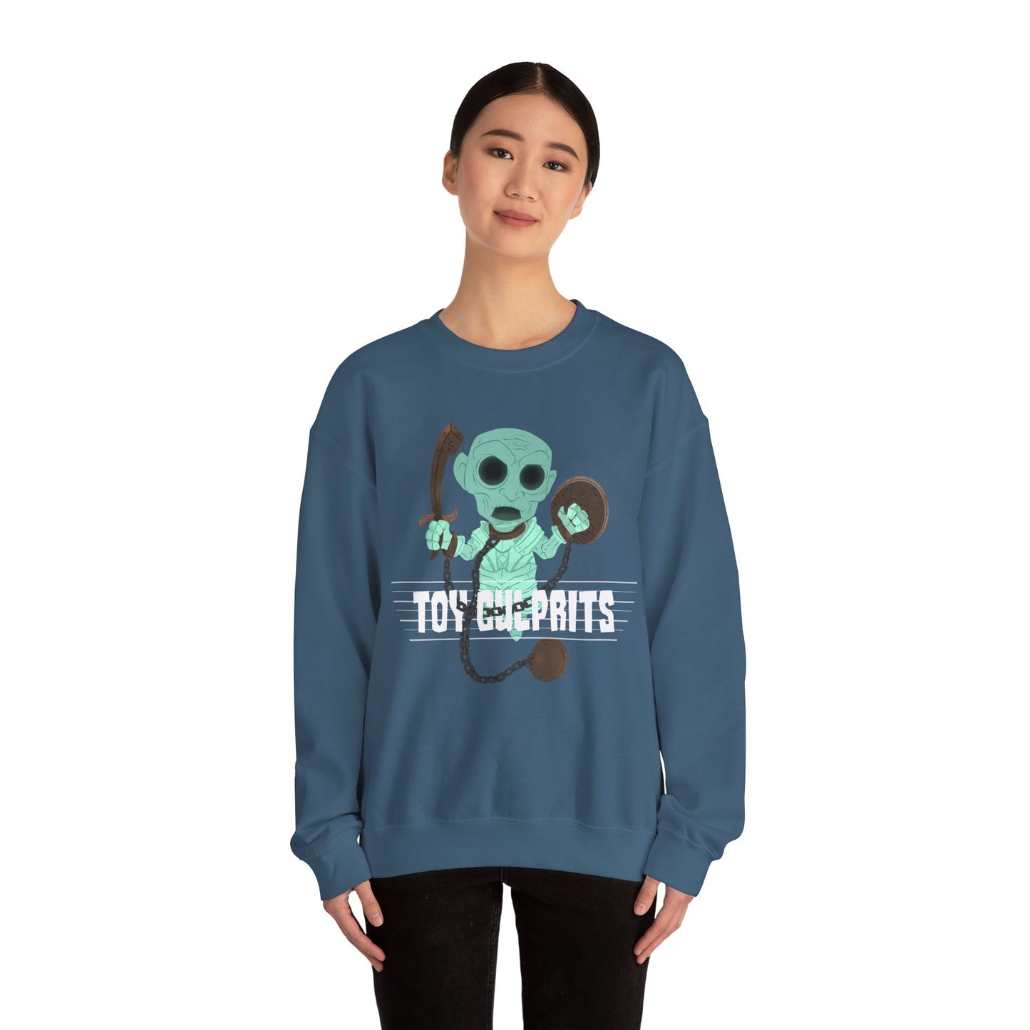 Toy Culprits Green Ghost | Mythic Legions | Fan Art | Sweatshirt