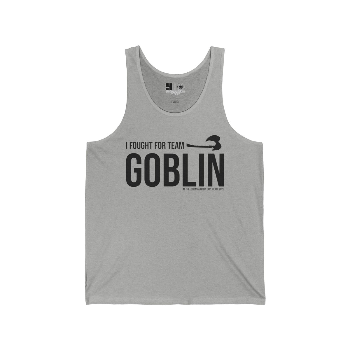 Team Goblin Legions Con 2026 (Black Logo) | Mythic Legions | Tank Top