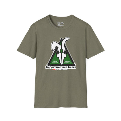 Shooting the Shelf Logo | Mythic Legions | Fan Art | Soft T-Shirt
