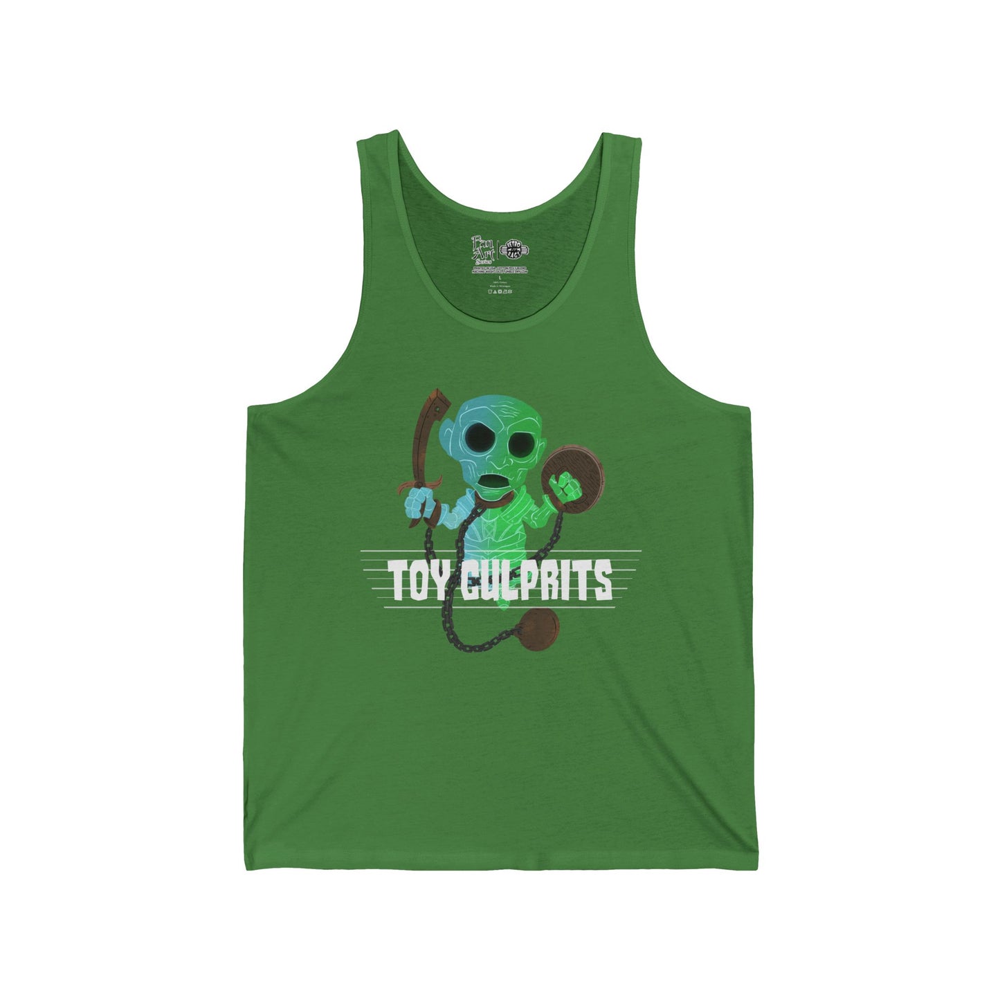 Toy Culprits Blue & Green Ghost | Mythic Legions | Fan Art | Tank Top