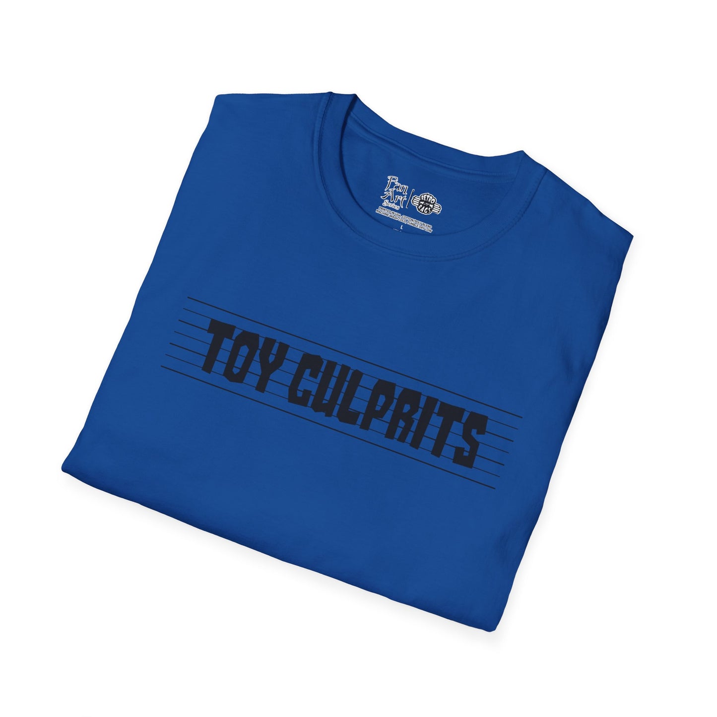 Toy Culprits Black Logo | Mythic Legions | Fan Art | Soft T-Shirt