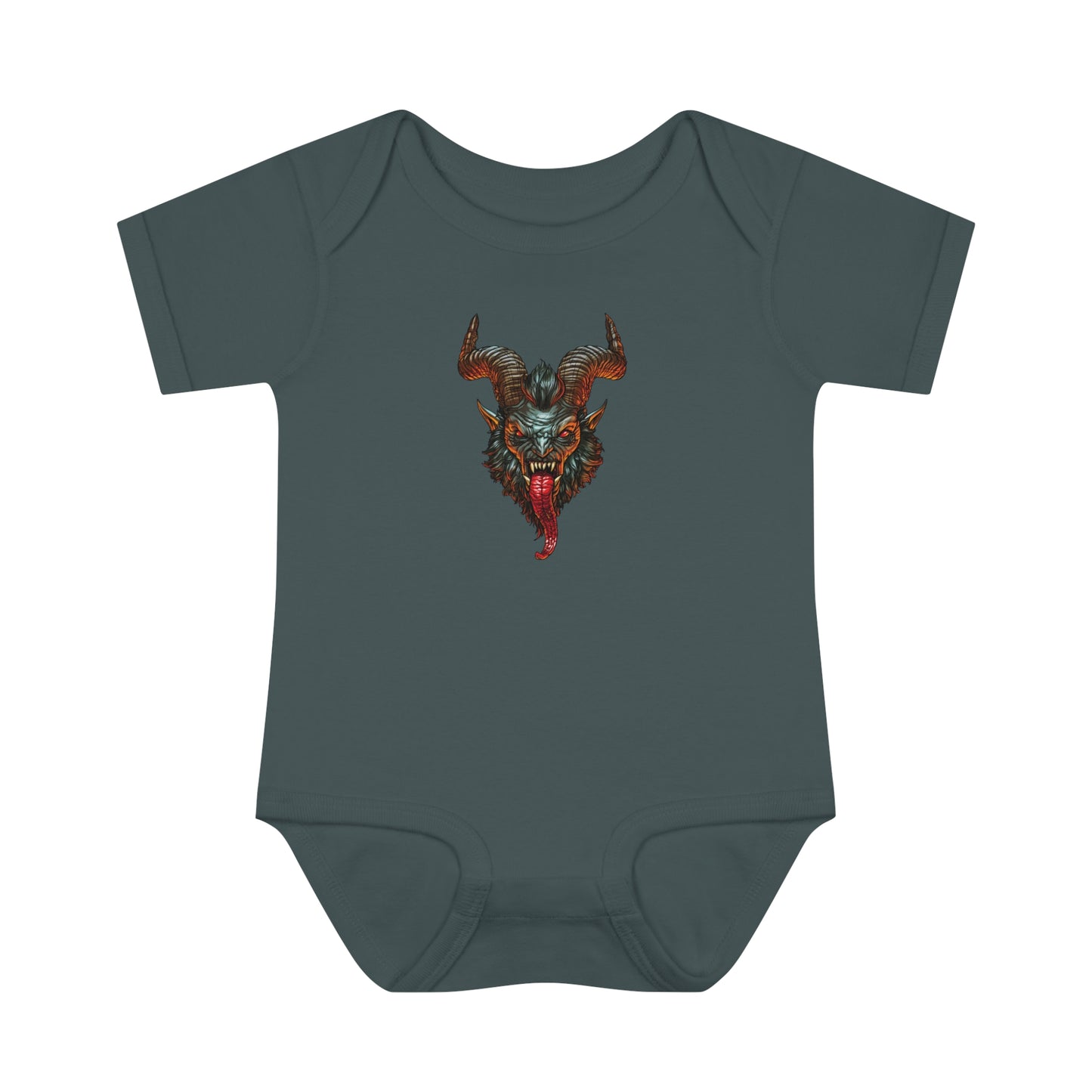 Krampus v1 | Figura Obscura | Baby Bodysuit