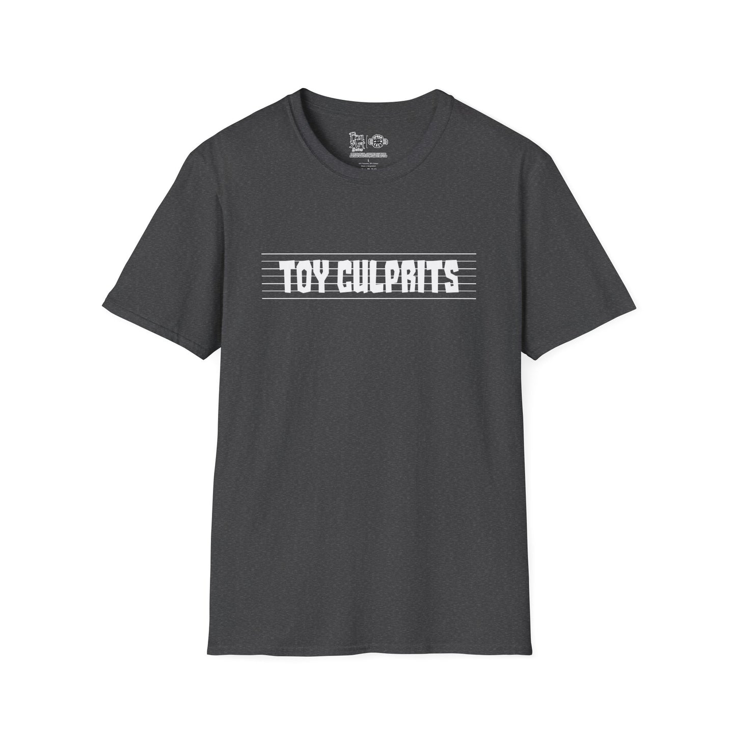 Toy Culprits White Logo | Mythic Legions | Fan Art | Soft T-Shirt