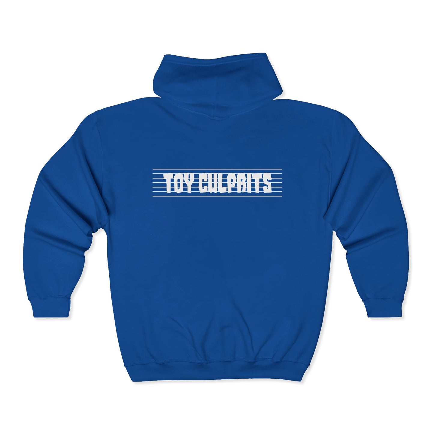 Toy Culprits White Logo | Mythic Legions | Fan Art | Full Zip Hoodie