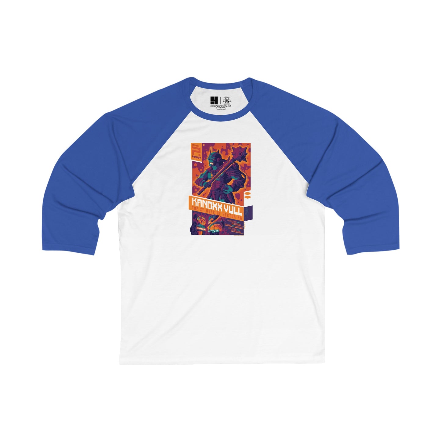 Kanoxx Vull | Cosmic Legions | 3\4 Sleeve Baseball T-Shirt