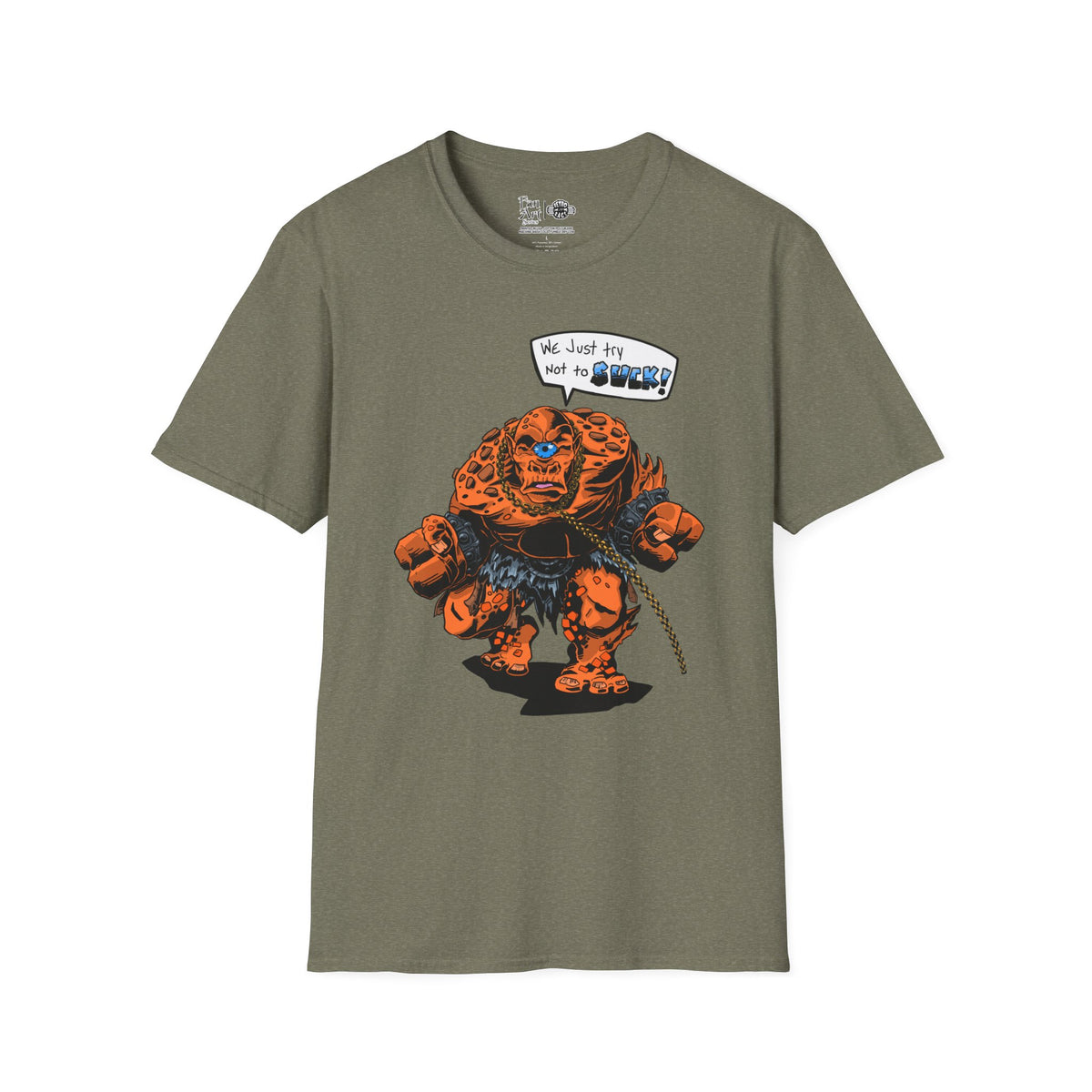 CB's Birthday Brontus | Mythic Legions | Fan Art | Soft T-Shirt