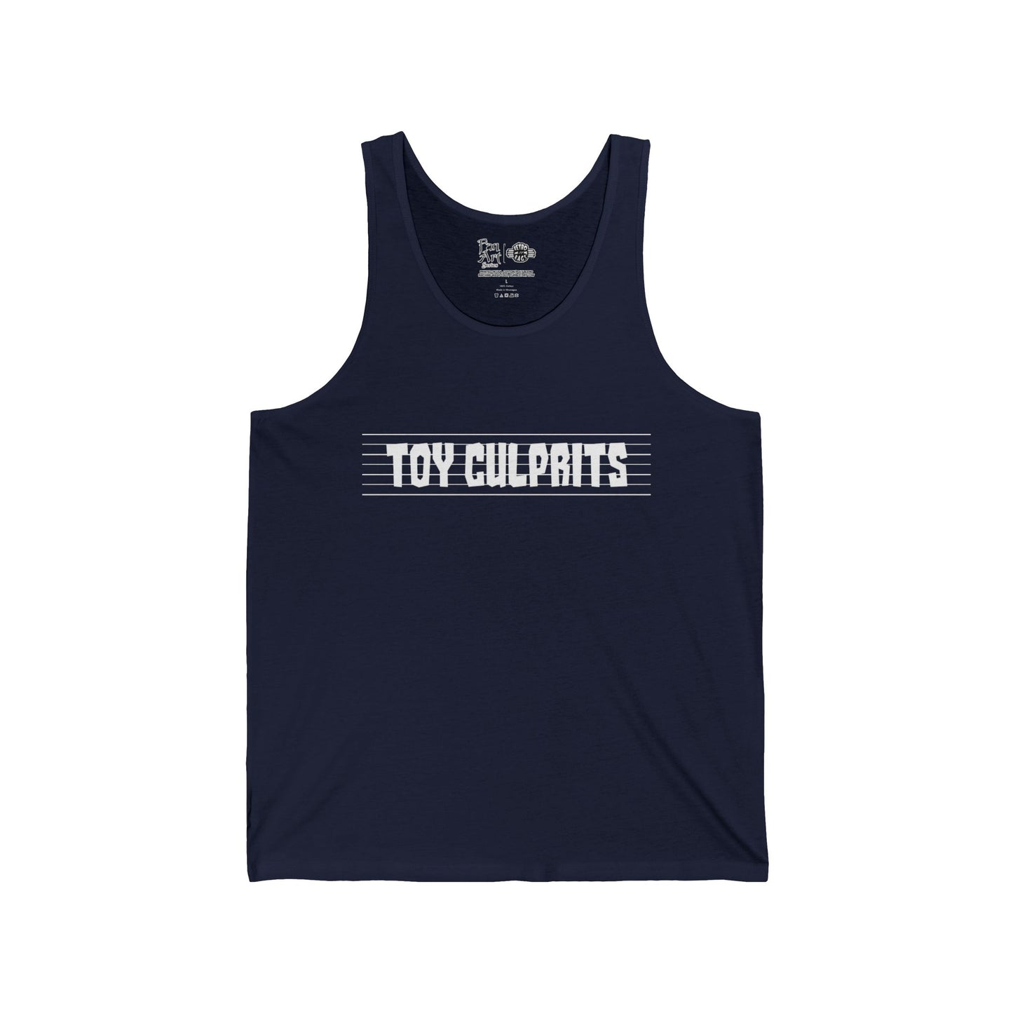 Toy Culprits White Logo | Mythic Legions | Fan Art | Tank Top