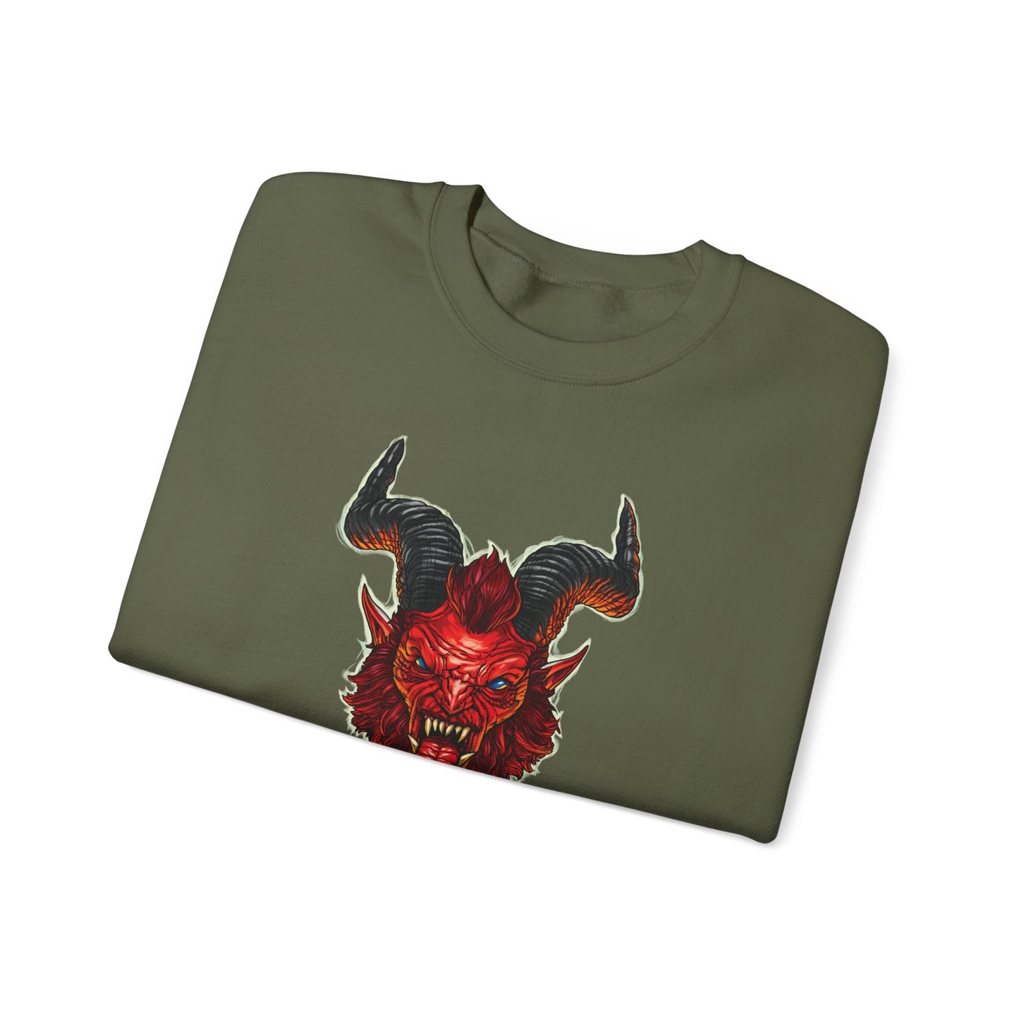 Krampus v2 Red | Figura Obscura | Sweatshirt