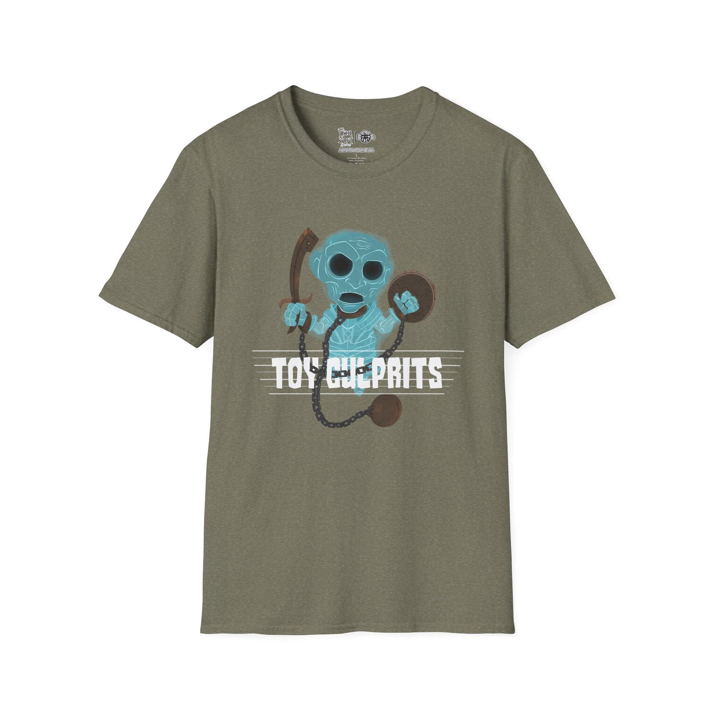 Toy Culprits Blue Ghost | Mythic Legions | Fan Art | Soft T-Shirt