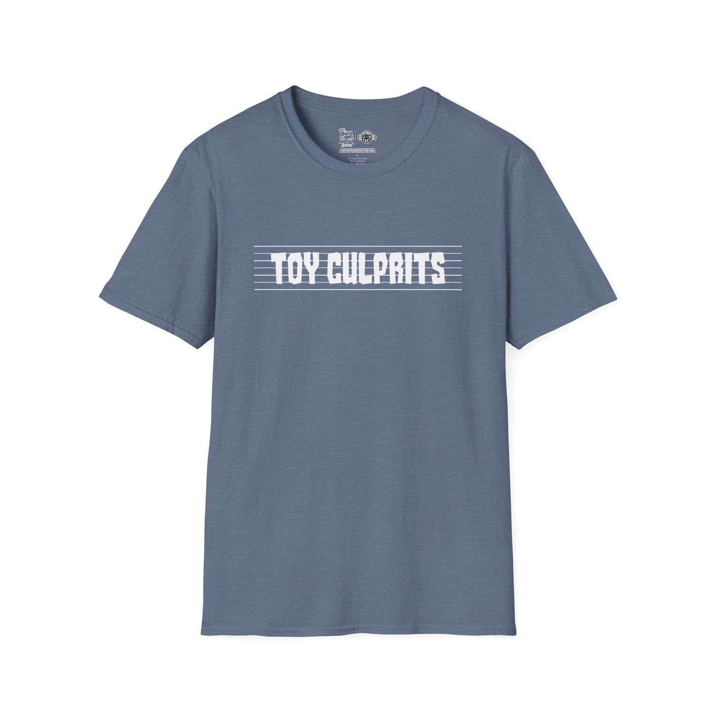 Toy Culprits White Logo | Mythic Legions | Fan Art | Soft T-Shirt