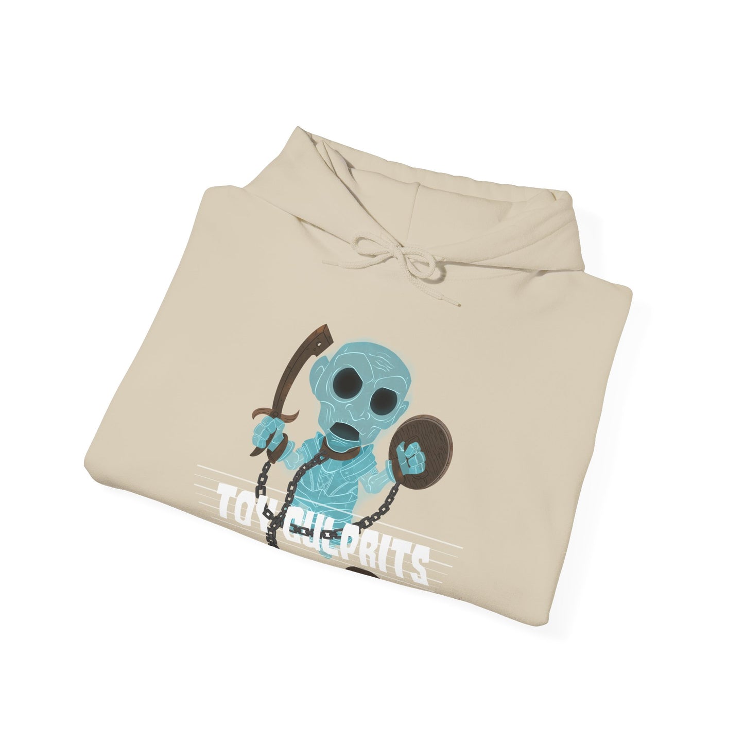 Toy Culprits Blue Ghost | Mythic Legions | Fan Art | Pullover Hoodie
