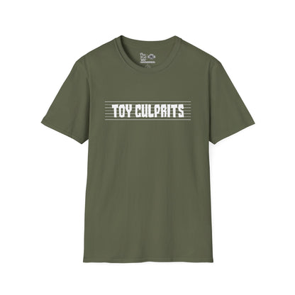 Toy Culprits White Logo | Mythic Legions | Fan Art | Soft T-Shirt